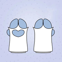 Unisex Cosplay Gloves Cartoon Sheep Hoof Shape Plush Gloves Halloween Mittens Furry Cuffs Gloves for Carnivals Party 8