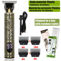 T9 Hair Clipper Repair Beard Shaving Body Hair Trimmer Clippers Electric Machine Men Haircut Machine 0mm Barber Shaver Lusy Store