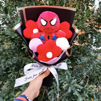 Party Anime Sitting Bear Minnie Mickey Cartoon Hand Office BouquetKids Birthday Valentine's Day Halloween Hallowmas Gift 8 Without LED