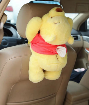 Lusy Store LLC Winnie the Pooh Plush Doll Kawaii Bear Lovely Car Decor Stuffed Doll Sofa Cushion Bedside Pillow Gift Plush