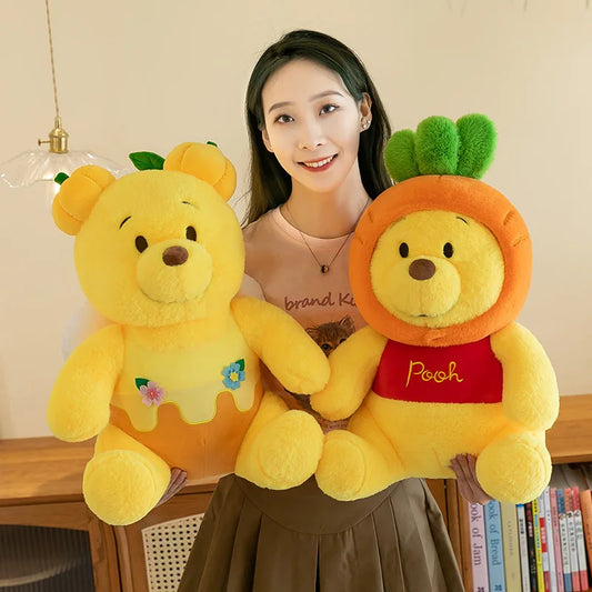 Lusy Store LLC Baby Winnie Pooh Cartoon Plush Toy Honey Winnie Pooh Children Cute Plush Doll Room Decoration Gift Plush