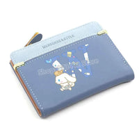 Cute Cinnamoroll Wallets Women Coin Purse Cartoon Sanrios Anime Pu Casual Money Bag Clutch Card Holder Wallet with Buttons Gift kt1090
