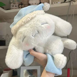 Sleeping Cinnamoroll Plush Doll Toy Cute Puppy Children Soothing Sleep Companion Doll Body Pillow Room Sofa Decoration Gift