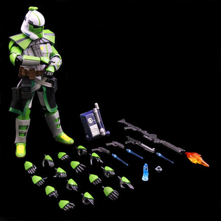 New Body(JOV3.0) Star Wars Commander Doom's Unit Clone Command ARC Trooper Heavy JET Doom Legion Battlefront II 6" Action Figure Lusy Store