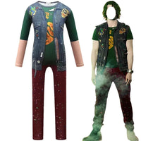 New Halloween Costumes for Kids Zombies 2 Addison Cosplay Girls Eliza Outfits Party Bodysuit Jumpsuits Children Carnival Clothes 4551