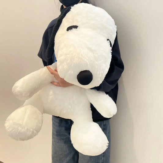 Lusy Store LLC Big Size Snoopy Plush Toy Kawaii White Dog Soft Pillow Stuffed Doll Gifts Plush