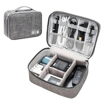 Cable Storage Bag Waterproof Digital Electronic Organizer Portable USB Data Line Charger Plug Storage Bag Travel Cable Organizer Lusy Store