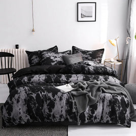 3pcs Duvet Cover Set with Pillow Case Double Comforter Bedding Set Quilt Cover Queen/King Couple or Single Bed Lusy Store