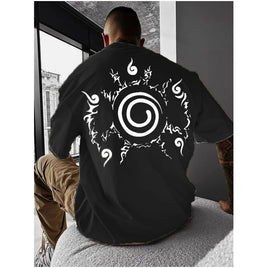 Anime 3D Patterns Print Tees Summer Simple Casual Street Short Sleeve Clothing Male Fashion Oversize O-Neck Tops New Men's T-Shi Lusy Store