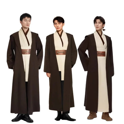 Halloween Jedi Cosplay Star Wars Costume - Unisex Warrior Anime Outfit