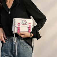 Hello Kitty Crossbody Bags Melody Kuromi Cinnamon Girls Women Luxury Bag High Quality Designer