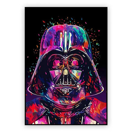 Decoration Poster Star Wars Movie Canvas Painting Graffiti Mural Kids Room Art Picture Print Modern Home Wall Decor Gifts SW2540