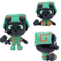 Green Bobicraft Gitd Wolf Plush Toy 20cm Children Christmas Gift