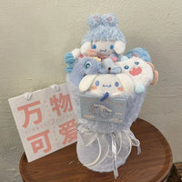 Hangyodon Bouquet Cinnamoroll Kuromi Pompompurin Hello Kitty Pochacco My Melody Birthday Gift Cinnamoroll