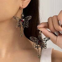 New Halloween Skull Skeleton Drop Earrings for Women Fashion Punk Charm Ghost Spider Web Dangle Earrings Jewelry Gift ER23Y0679