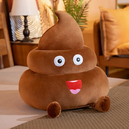 Funny Poop Plush Toy Stuffed Halloween Children Gifts Strange Poop Pillow Home Decor 25cm B