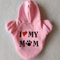 Pet Clothes French Bulldog Puppy Dog Costume Chihuahua Pug Pets Dogs Clothing For Small Medium Pink mom