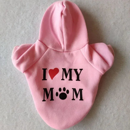 Pet Clothes French Bulldog Puppy Dog Costume Chihuahua Pug Pets Dogs Clothing For Small Medium Pink mom