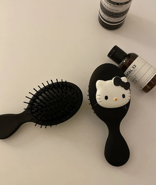Lusy Store LLC Hello Kitty Comb Girl Heart Cute Portable Air Cushion Combs Gifts for Girls Comb