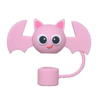 1-19pcs Cartoon 3D Halloween Series Stanley Straw Covers Reusable 10mm Straw Topper Compatible With Dust-Proof Straw Tips Lid 1pcs-01 CHINA