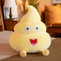 Funny Poop Plush Toy Stuffed Halloween Children Gifts Strange Poop Pillow Home Decor 25cm F