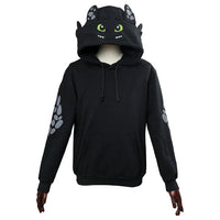 Adult Kids How to Train Your Dragon Toothless Cosplay Hoodie Sweatshirt Casual All-match Pullover Jackets Coat Hooded Tops Lusy Store