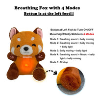 Easter Plush | Soft Breathing Jesus Comfort Toy | 16 in | Lusy Store Raccoon 16" - 4 Modes