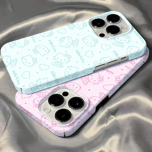 Sanrio Cartoon Phone Case for iPhone XS Max with Floral Design