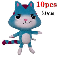 Animals Plush Gabby Dollhouse Lovely Plush Gaby Toy Plush House Cat Doll Cartoon Stuffed Animals Mermaid Cat Plushie Dolls Kids IndianRed