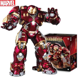 Fondjoy Marvel Anti-Hulk Armor Assemble Toy Movie Character Model 18 Inches Action Figures LED Can Emit Light Model Gift For Boy Anti-Hulk Armor