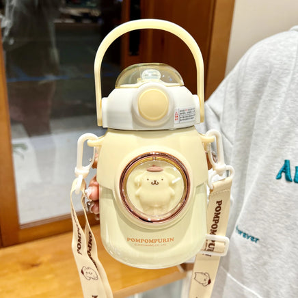 Sanrio Kuromi, Cinnamoroll 700ml Vacuum Thermos Cup - Kids School Straw Kettle AE 4Doll 700ml