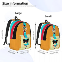 Glamrock F-FREDDYS Backpack Male Fazbear Entertainment Lightweight Backpacks High School Bags Sport Design Rucksack Xmas Gift