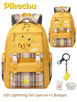 Pokemon Pikachu Men's and Women's Pokemon Schoolbag