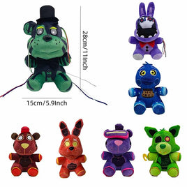 Lusy Store Five Night At Freddy Fnaf Cute Plush Toys Game Doll 18 CM Bonnie Bear Foxy Cartoon Stuffed Dolls Freddy Toys For Children Gifts 