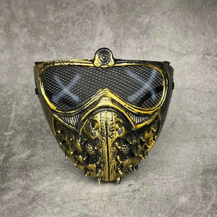Punk Mask Halloween Dress Up Demonmask Rivetgrim Reapermask Cool Mask wrench Cosplay Halloween Costumes