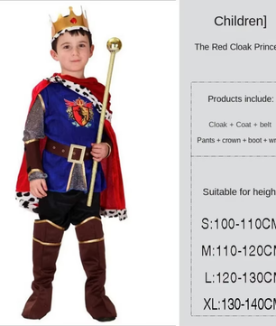 Halloween - Prince Charming Costume Lusy Store LLC