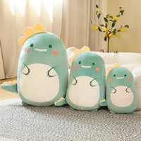 Lusy Store LLC Squishy Toy Kawaii Animal Fat Dinosaur Shiba Inu Dog Pillow Plush Toys Cute Bed Sleeping Cushion Plush