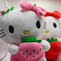 Sanrio Strawberry KT Cat Plush Doll (8.7 Inches)