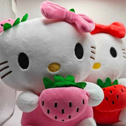 Sanrio Strawberry KT Cat Plush Doll (8.7 Inches)