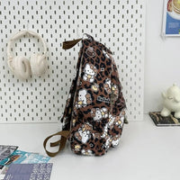 Hello Kitty Large Capacity Backpack New Cartoon Accessories Middle School Students Back To School Anime Printed School Bag