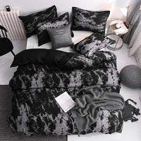 3pcs Duvet Cover Set with Pillow Case Double Comforter Bedding Set Quilt Cover Queen/King Couple or Single Bed Lusy Store