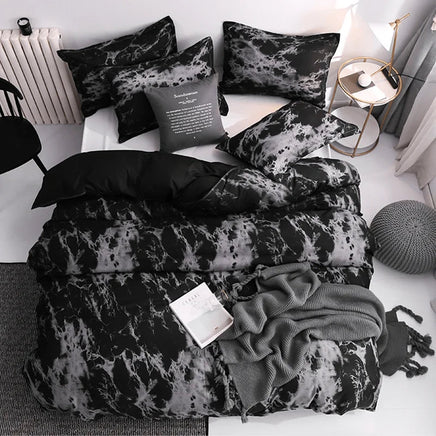 3pcs Duvet Cover Set with Pillow Case Double Comforter Bedding Set Quilt Cover Queen/King Couple or Single Bed Lusy Store