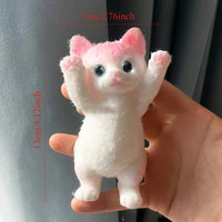 Squishy Cute Flocking Cat Stress Relief Toy, Extra Large Sensory Fidget Toys for Kids Adults Anxiety Relaxation, Squeeze Gift Lusy Store