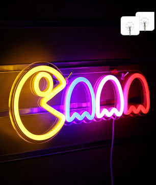 Ghost Neon Signs LED Sign Gamer Room Decor USB/Switch Ghost Neon Light for Gaming Gift