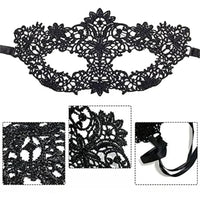 Couple Black Lace Disguised Mask Elegant Plastic Party Ball Mask Suitable for Halloween and Costume Party Accessories