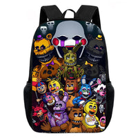 Game F-five N-nights at F-freddy's Child School Backpack with Lunch Bags ,Pencil Bags ,School Bags for Boys Girls XHOO3-SB-0101-A1