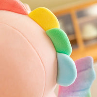 Lusy Store LLC Unicorn Stuffed Animal Cute Sitting Plush Toy Decor Soft Birthday Gift for Baby Girls Plush