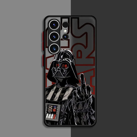 Case for Samsung Galaxy S21 S22 Plus S23 Ultra S9 S24 Ultra S20 FE S10 Lite Hard PC Star Mandalorians W-Wars Shockproof Cover
