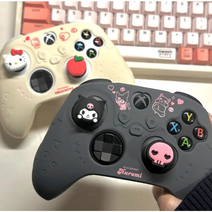 Sanrio Hello Kitty Kuromi Xbox Controller Protective Sleeve Anti-slip and Anti-sweat Silicone Game Accessories Adult Kids Gifts