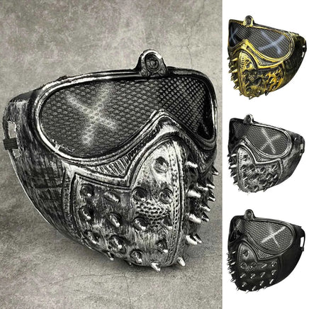 Punk Mask Halloween Dress Up Demonmask Rivetgrim Reapermask Cool Mask wrench Cosplay Halloween Costumes